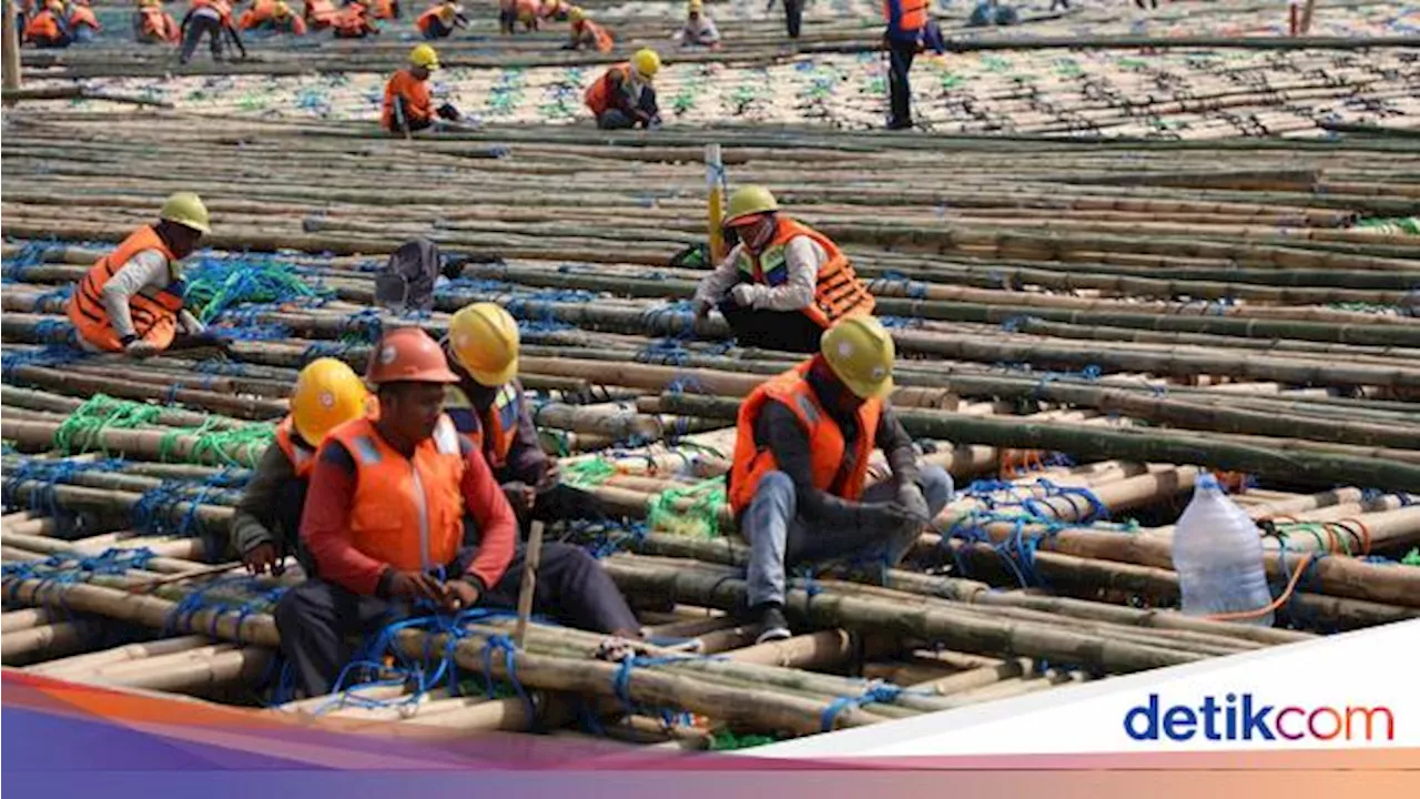 Proyek Tol Semarang-Demak Pakai 7 Juta Batang Bambu dari Jawa-Kalimantan