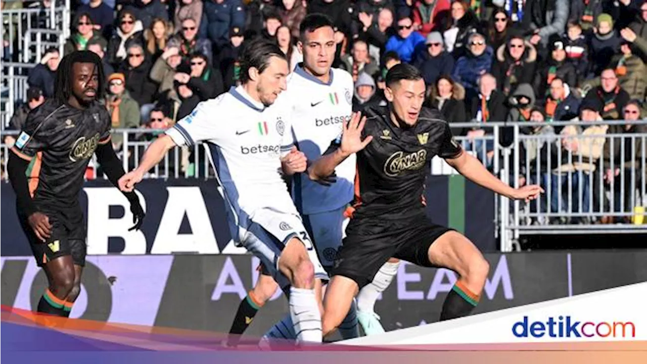 Inter Milan Raih Kemenangan di Venezia, Menempel Napoli di Puncak Klasemen