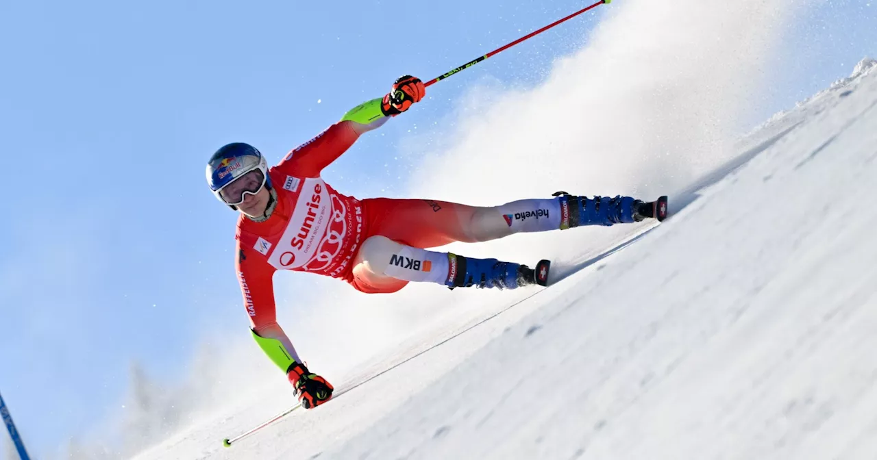 Riesenslalom in Adelboden: Marco Odermatt nach 1. Durchgang nur Dritter - Aber Schweizer Führung zur Halbzeit