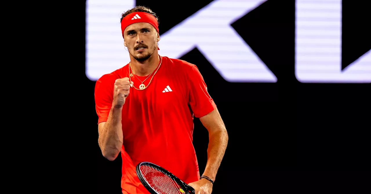 Zverev startet in die Australian Open mit souveränem Sieg