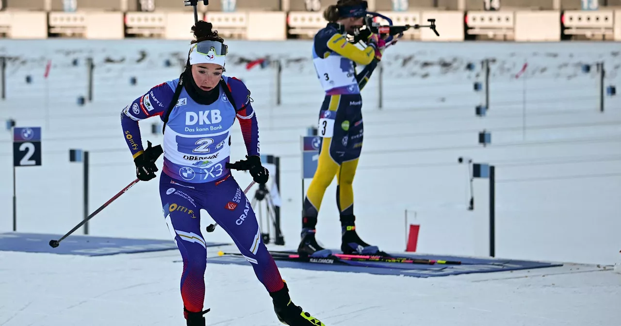 France en deuxième place du relais mixte 4x6km à Oberhof