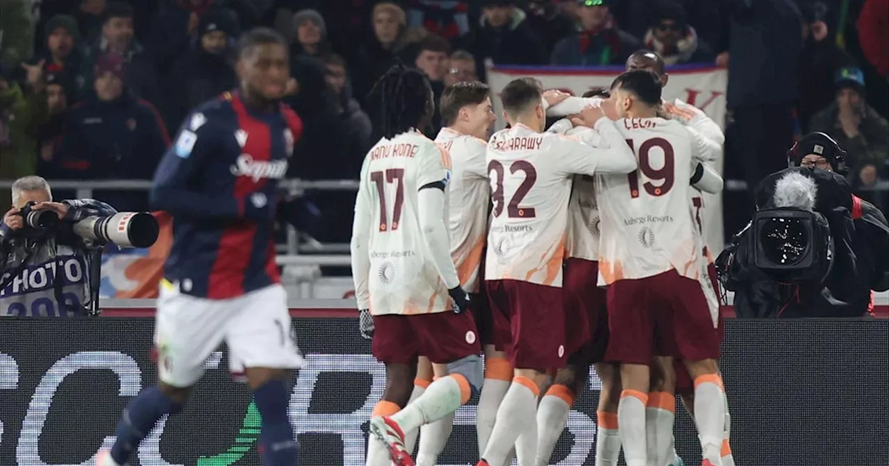 Bologna-Roma 2-2: Dovbyk salva i Giallorossi nel finale