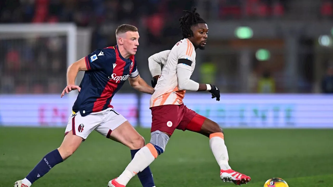 Bologna-Roma: Finisce 0-0 nel primo tempo