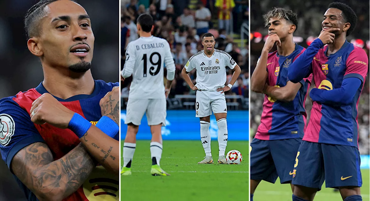 Barcelona Vinner Supercupen Mot Real Madrid