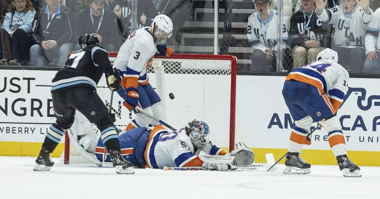 Barzal Scores Late to Lift Islanders Past Utah