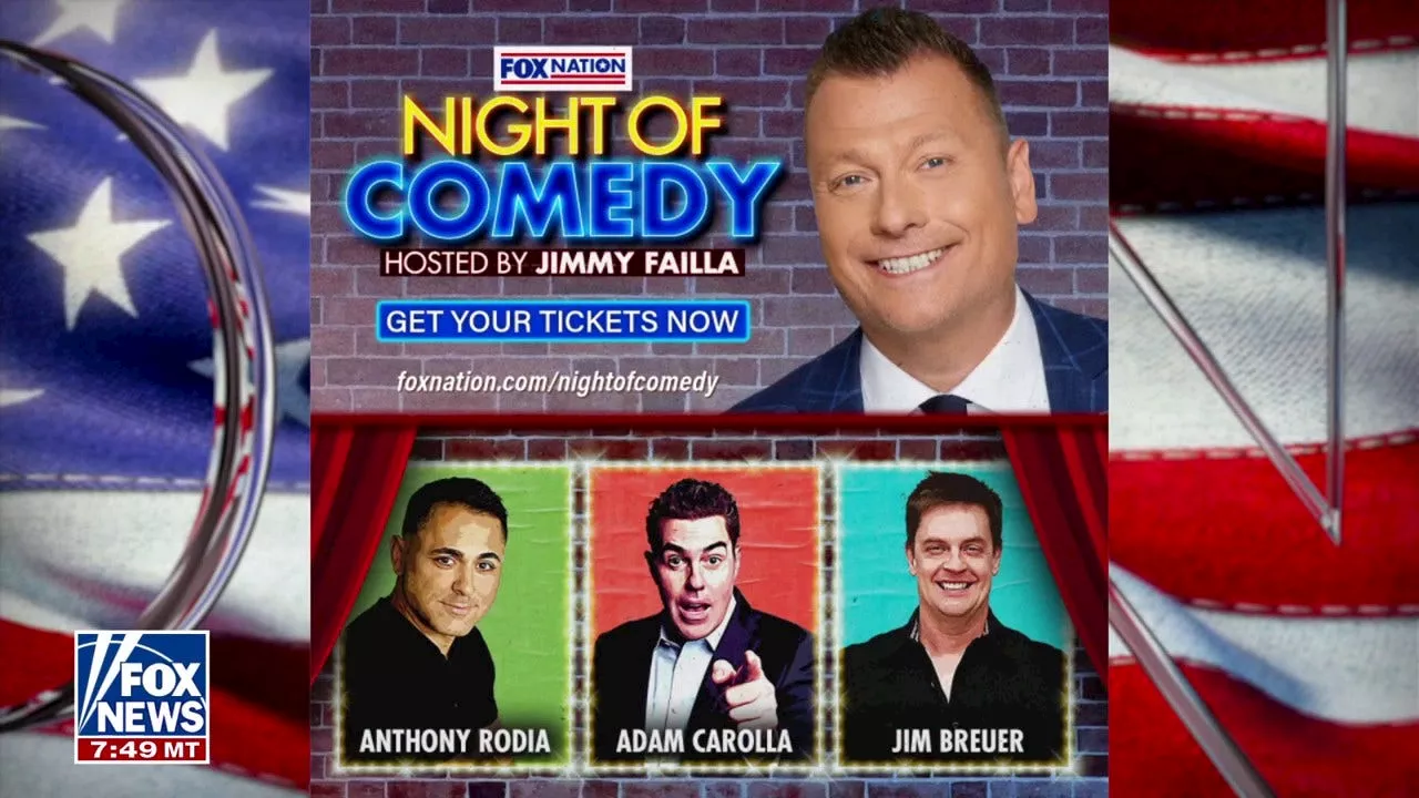 Fox Nation humors with 'Night of Comedy' featuring Adam Carolla, Jim Breuer and more