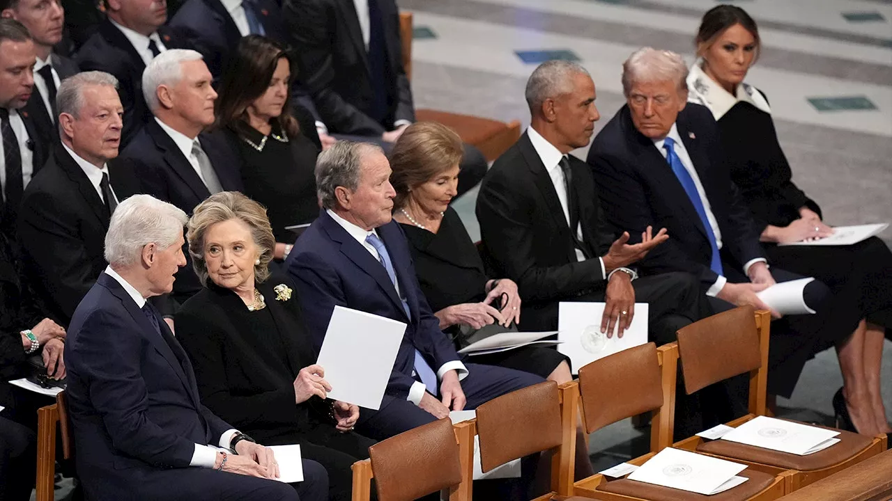 Trump Trolls Opponents with AI-Generated Video of ‘Friendly’ Obama Conversation at Carter’s Funeral