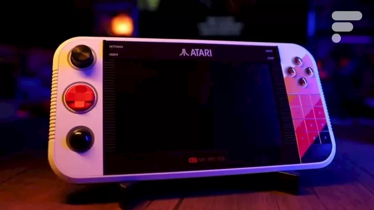 Atari dévoile une nouvelle console portable rafraîchissante et bien conçue