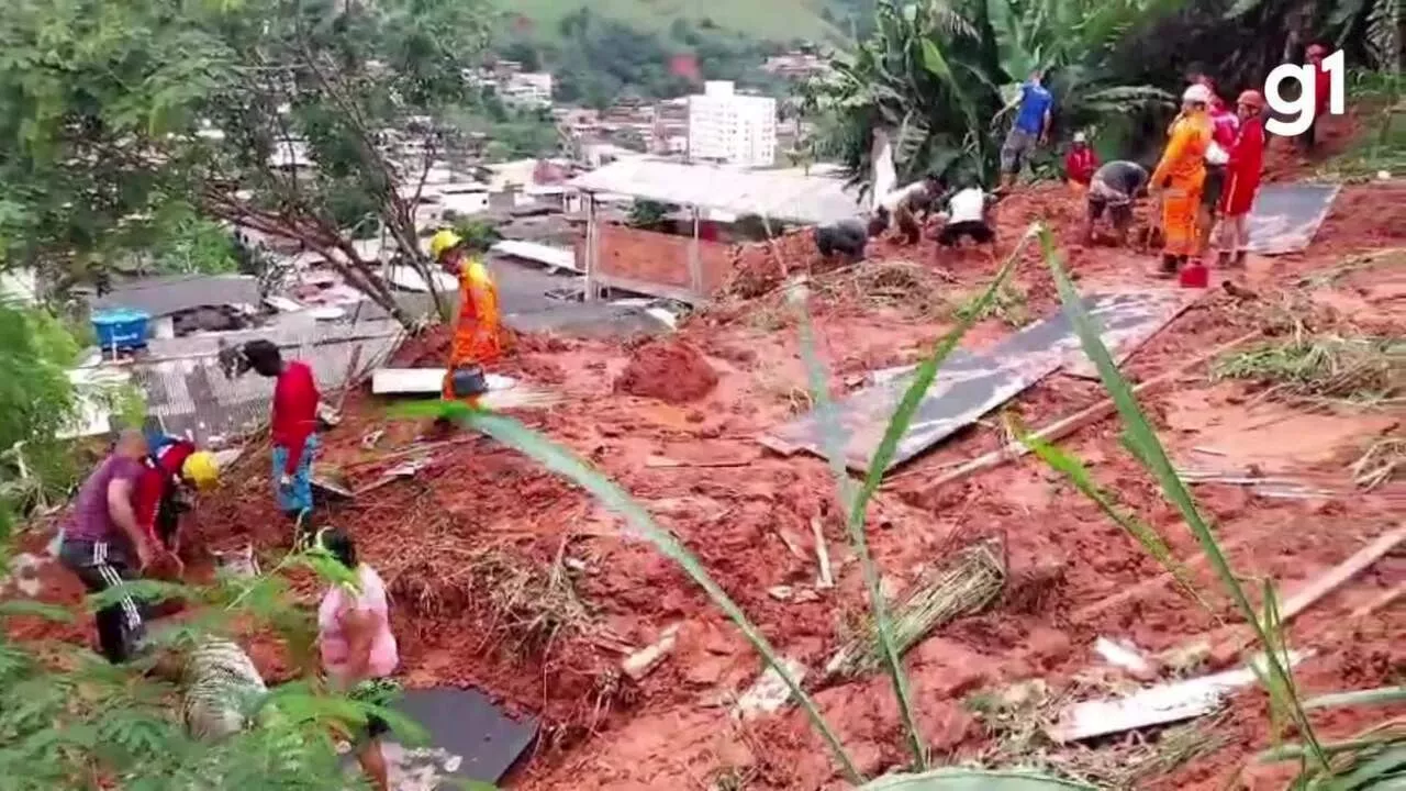 Deslizamento de terra deixa dez mortos no Vale do Aço