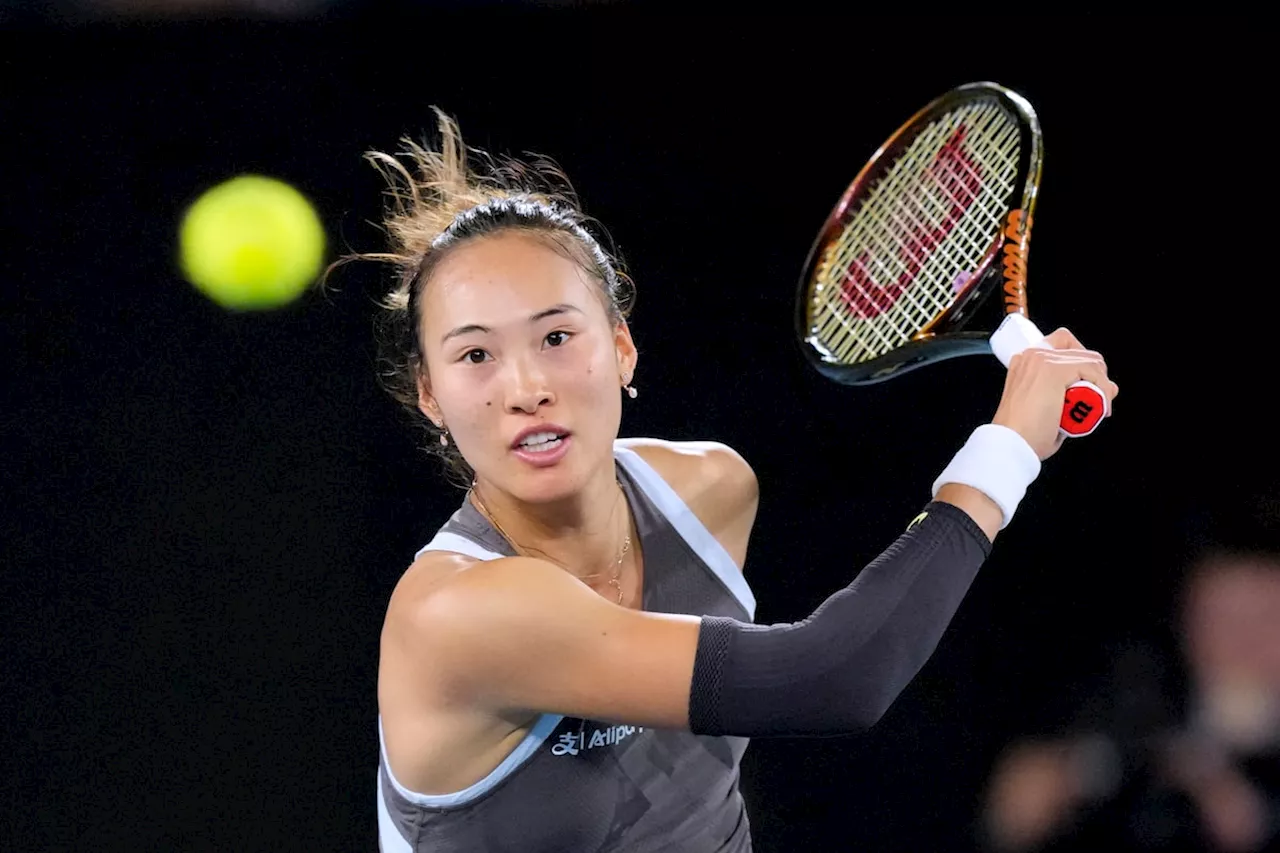 Zheng Qinwen Advances at Australian Open Despite Rainy Conditions