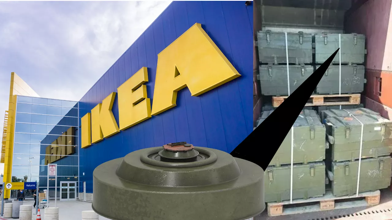  Armee verliert 200 Panzerminen – diese sind bei Ikea