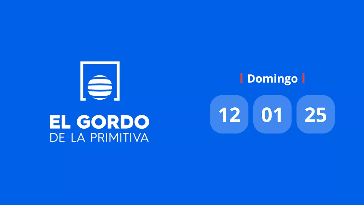 Resultados del Gordo de la Primitiva de hoy, domingo 12 de enero de 2025