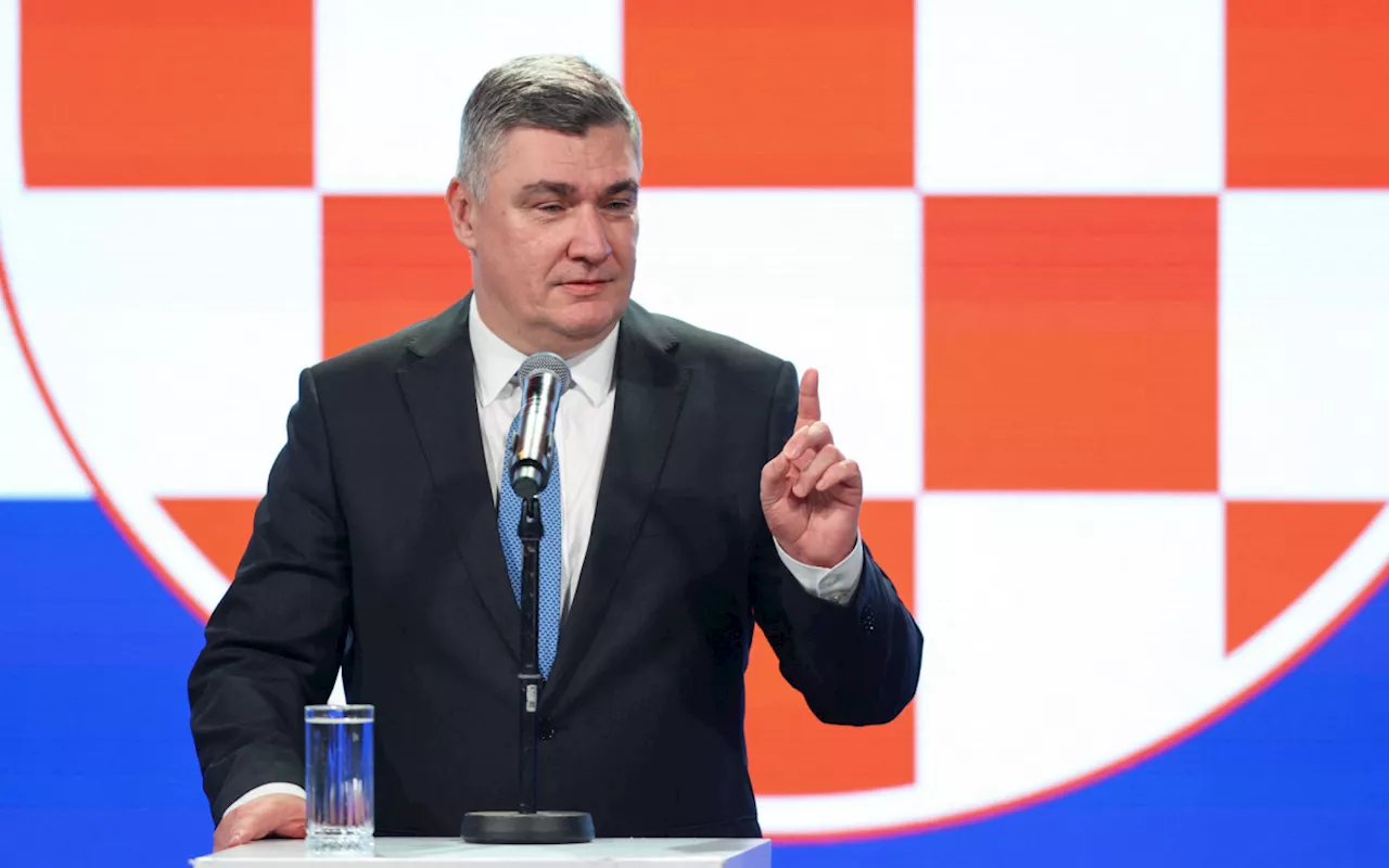 Milanovic é reeleito presidente da Croácia com maioria esmagadora