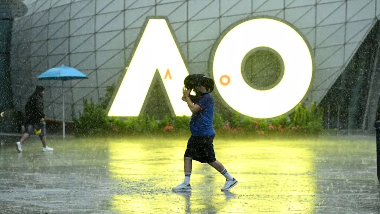 Australian Open Unterbrochen: Unwetter sorgt für Durcheinander