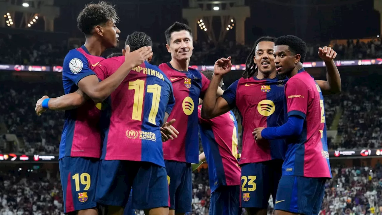 Barcelona siegt im Supercopa-Finale gegen Real Madrid