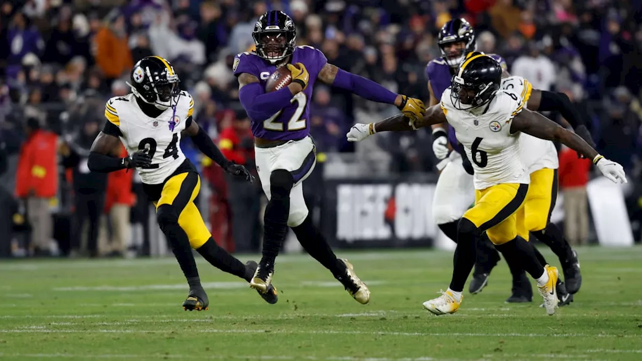  Henry nicht zu stoppen: Ravens überrennen Steelers