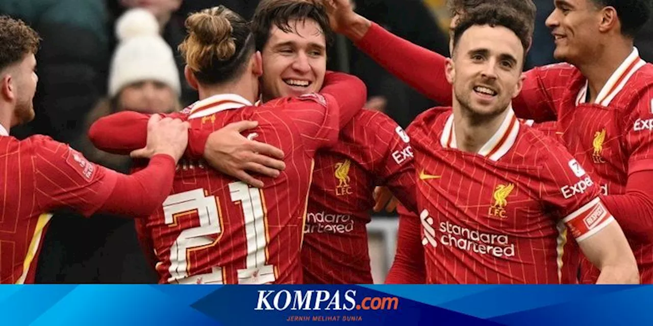 Gol Perdana Chiesa Cetak Kemenangan Telak Liverpool di Piala FA