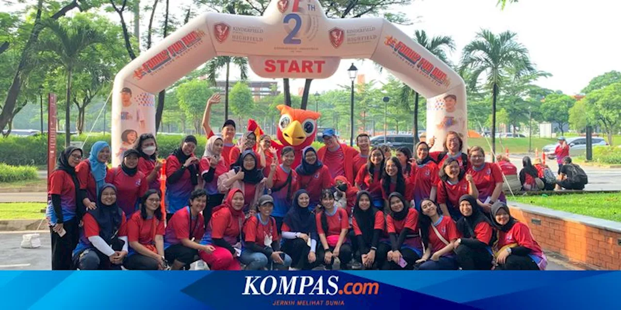 Kinderfield Highfield School Gelar Family Fun Run/Walk Pertama di Indonesia