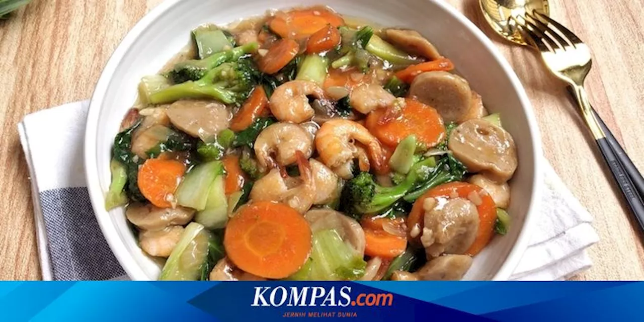 Resep Capcay Asam Manis, Kuahnya Medok dan Kental