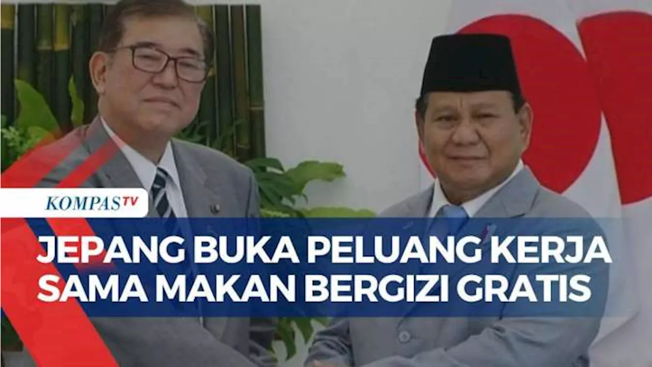 Bertemu Presiden Prabowo, PM Jepang Tawarkan Paket Kerja Sama Makan Bergizi Gratis