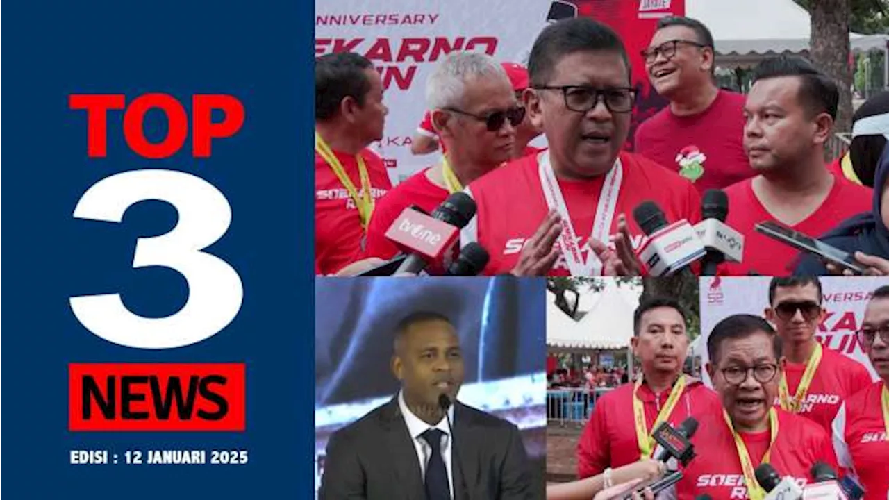 [TOP 3 NEWS] PSSI Perkenalkan Kluivert, Hasto Akan Hadir di KPK, PDIP Bekerja Sama Pemerintahan