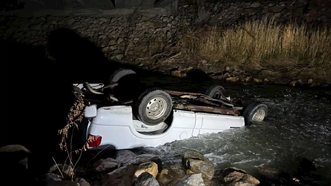 Bystanders Rescue Man From Spanish Fork River After Truck Crash