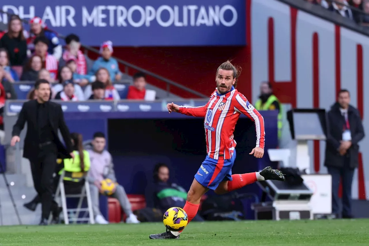 Espagne: l'Atlético Madrid signe une 14e victoire d'affilée et prend la tête