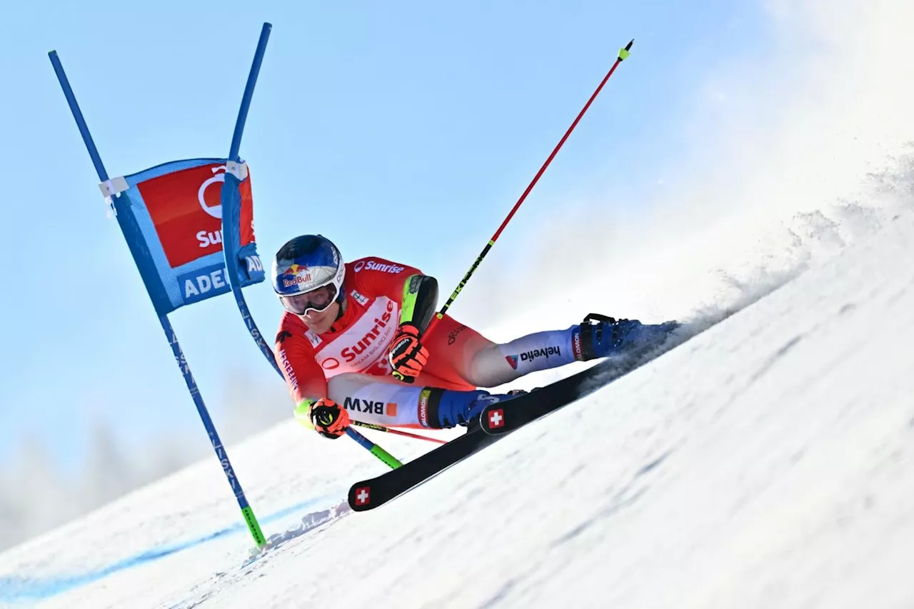 Géant d'Adelboden: en funambule, Odermatt s'offre un quadruplé