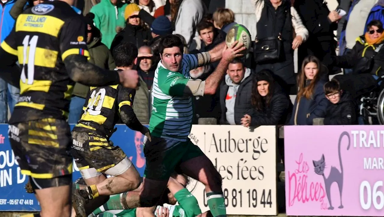 Rugby Amateurs (Fédérale 3) : Des Barons solides mais trop inconstants s’imposent contre Nérac