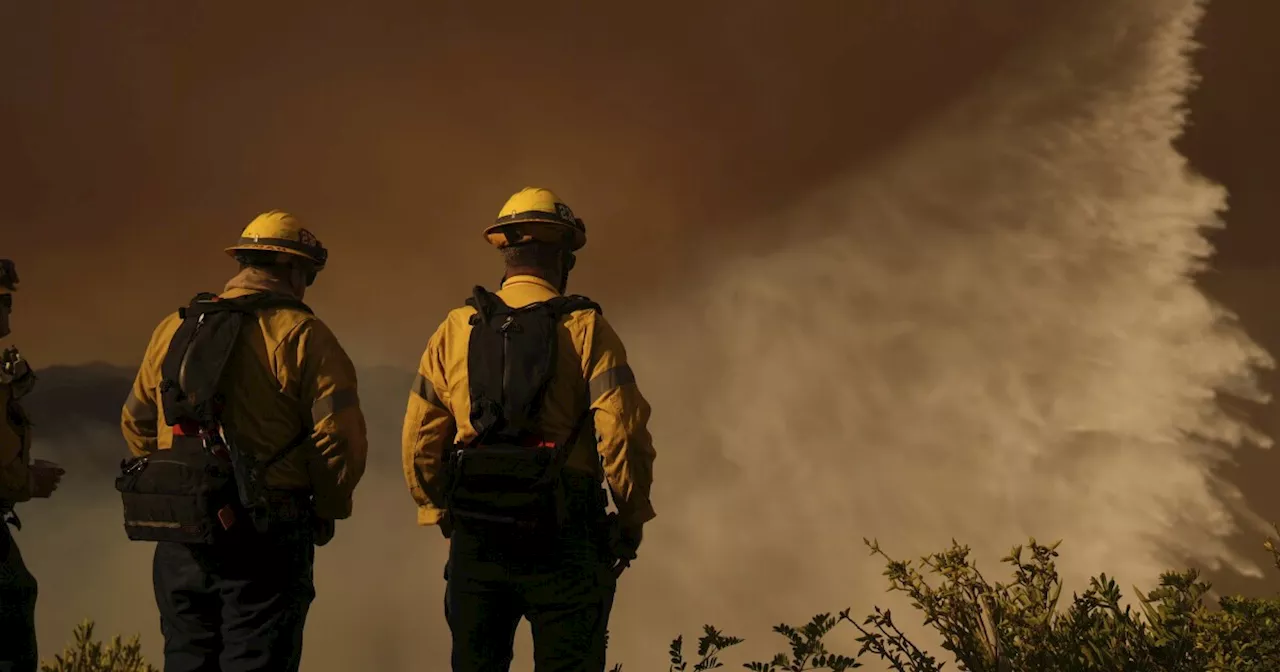 LA Wildfires Grow Despite Aerial Support