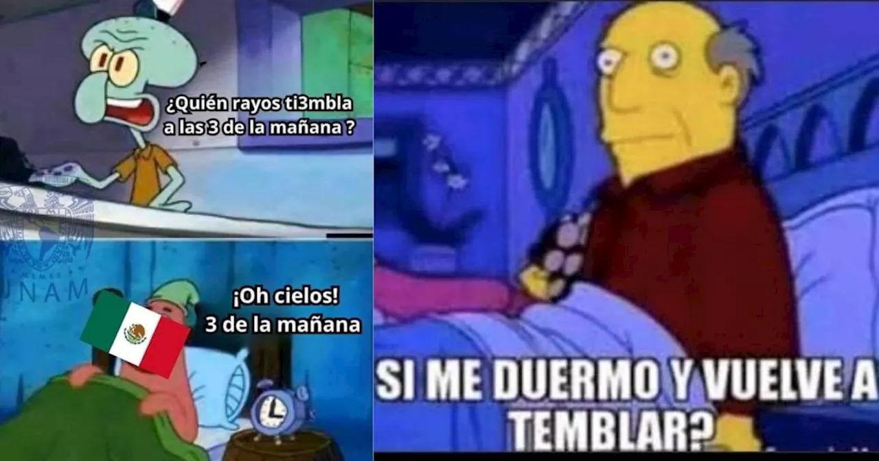 ‘Temblor, lluvia y frío’, estos son los mejores MEMES del sismo de hoy 12 de enero