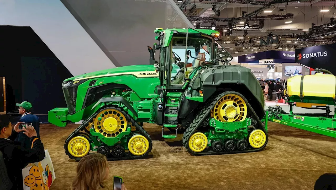 John Deere presenta il futuro dell'Agricoltura e dell'Edilizia: Veicoli Autonomi Innovativi