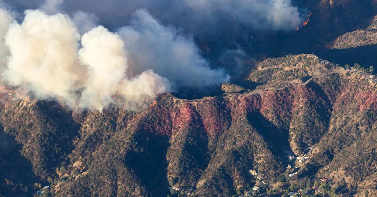 Aerial Assault Averts Homes From Palisades Fire