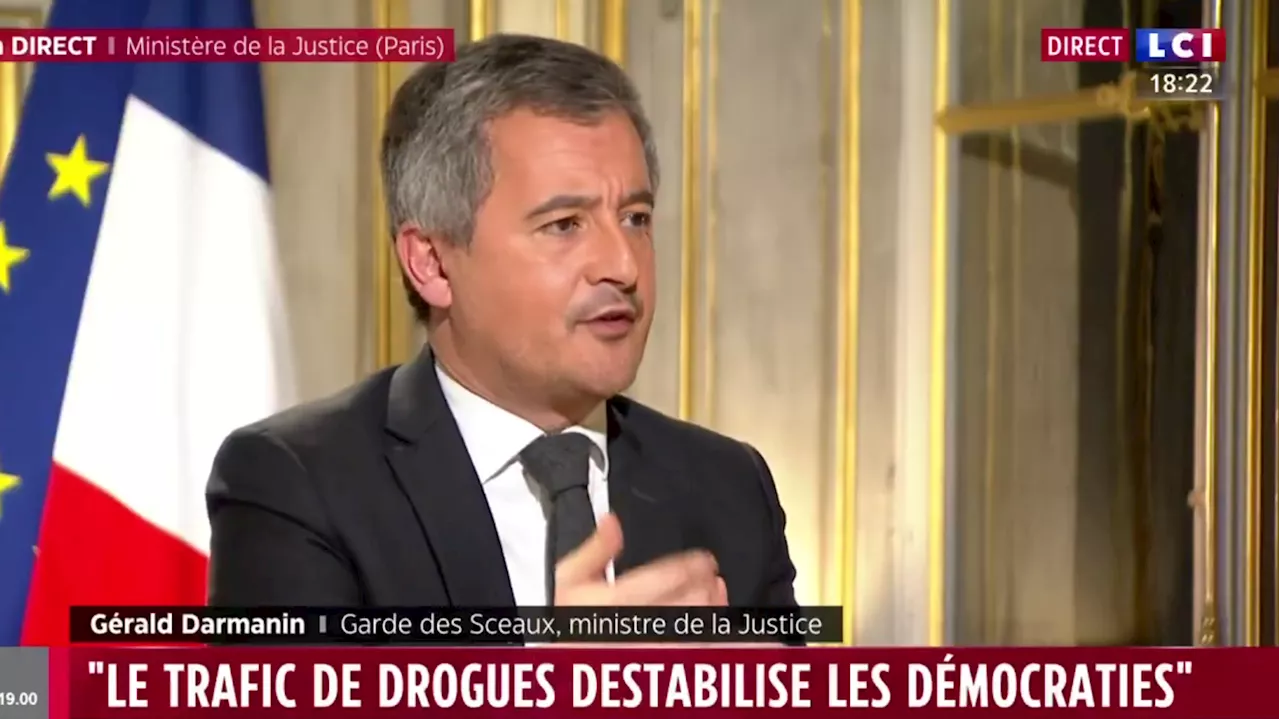 Gérald Darmanin explique où il veut mettre « les 100 plus gros narcotrafiquants »