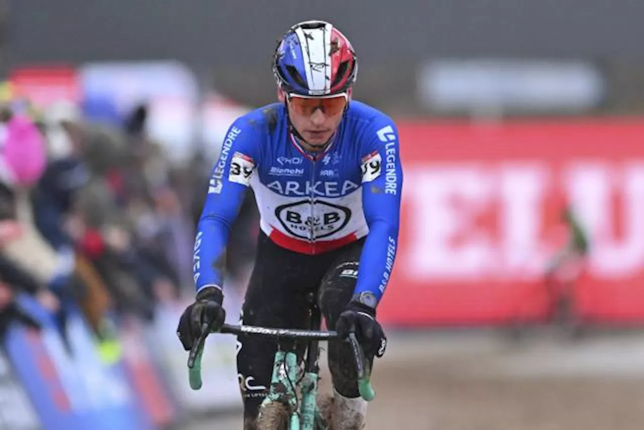 Clément Venturini intraitable et sacré champion de France de cyclo-cross pour la septième fois