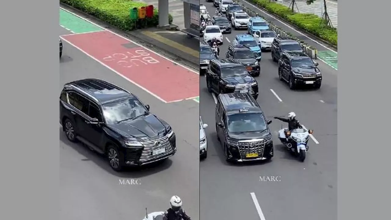 Viral Video Mobil RI 36 Dipertahankan Patwal, Ternyata Ini Pemiliknya