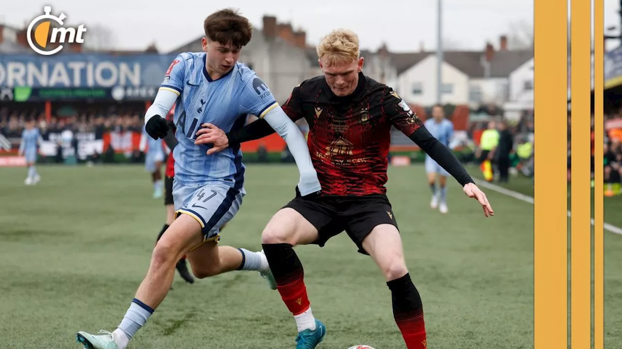 Equipo de Quinta División inglesa llevó hasta tiempos extra al Tottenham en FA Cup