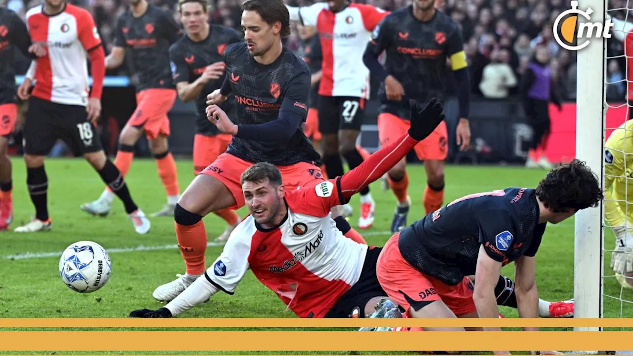 Feyenoord cae ante el Utrecht en el inicio de la segunda vuelta