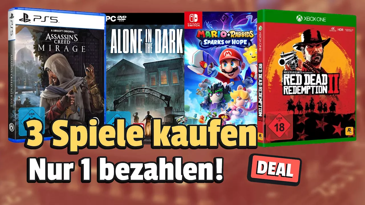 Media Markt & Saturn: 3 für 49 Euro Spiele Aktion zurück!