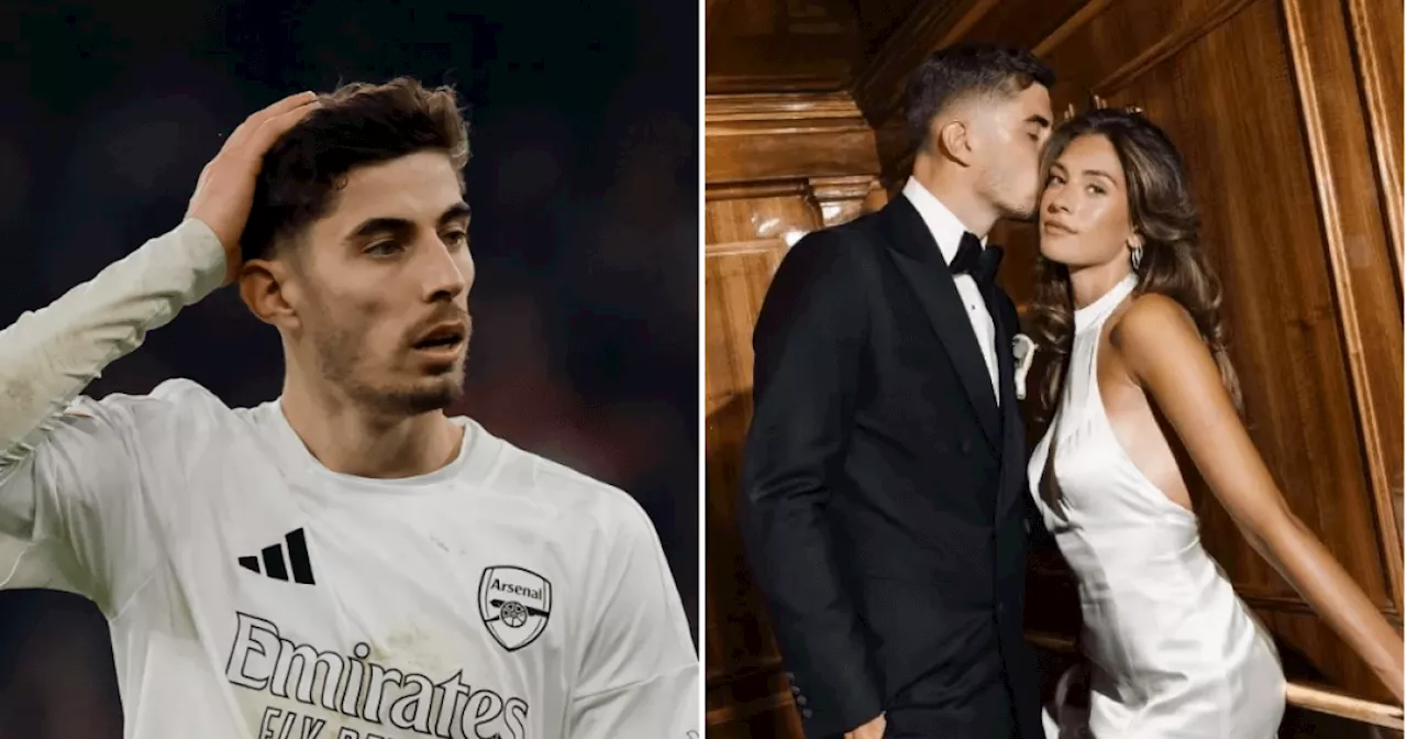 Kai Havertz's wife shares sickening messages after Arsenal's FA Cup loss to Man Utd