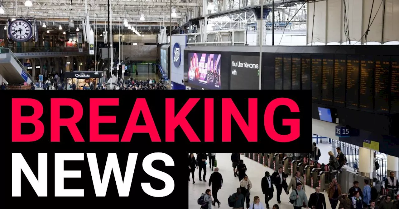 London Waterloo evacuated after fire forces platform closures