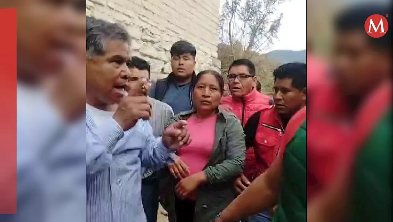 Grupo opositor saca de su casa y retiene a presidente municipal de San Cristóbal Amatlán, Oaxaca