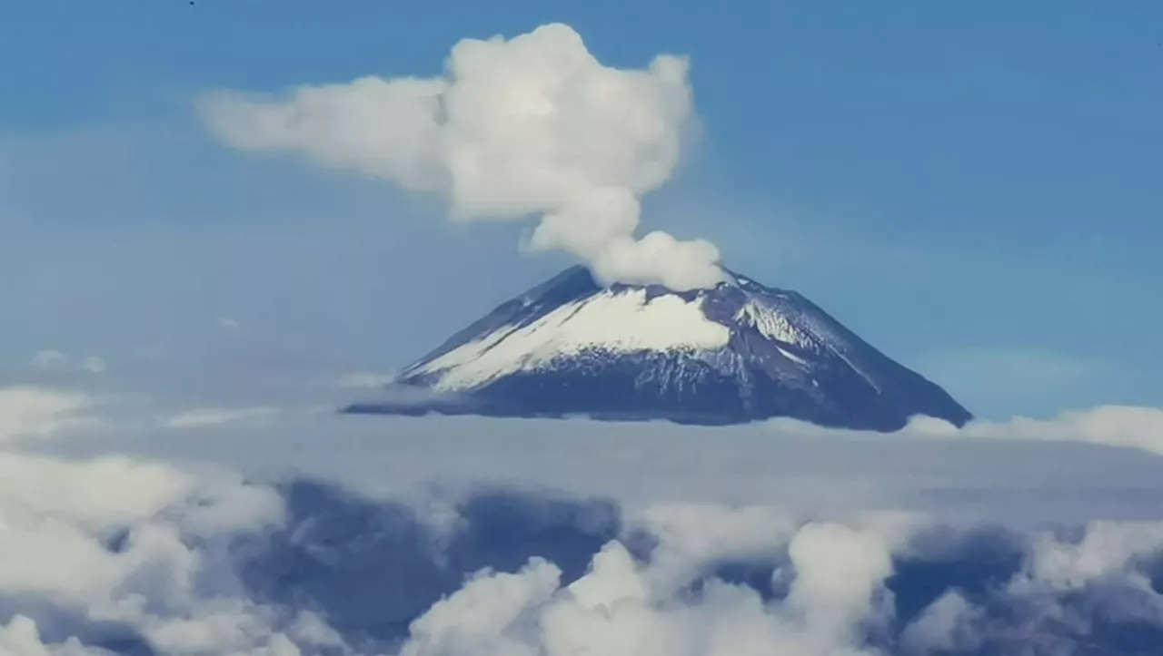 Popocatépetl Sorprende con Actividad Volcánica