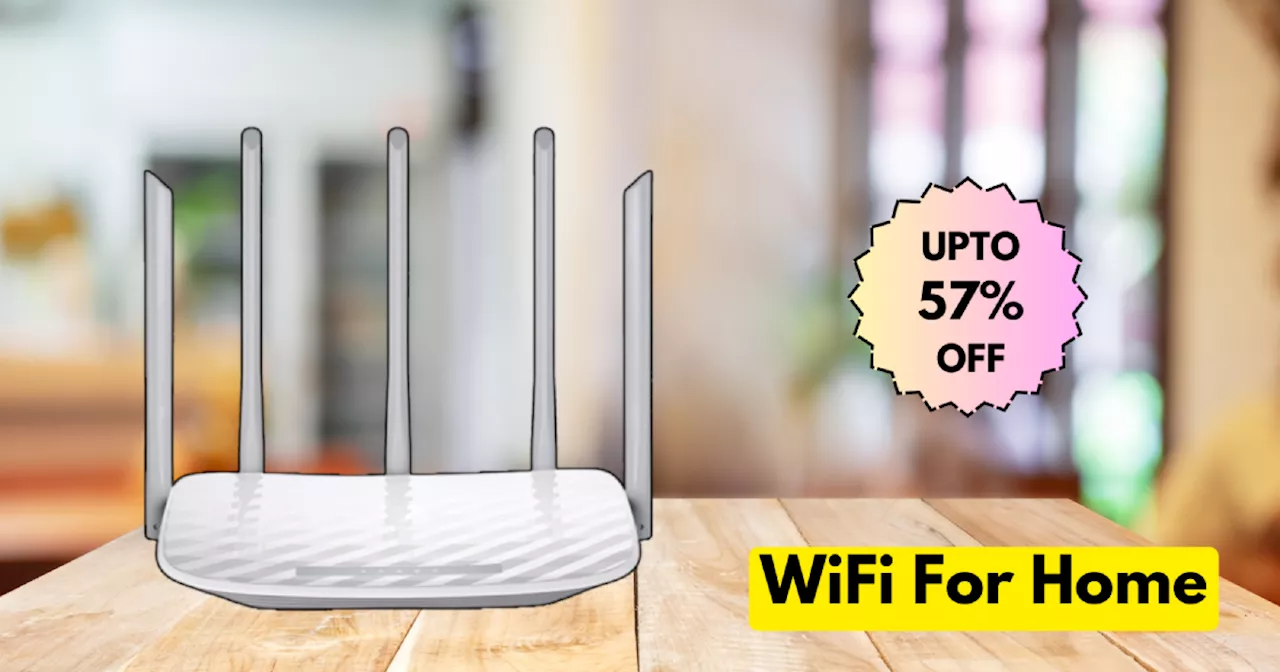 WiFi Router: Amazon Deals पर 57% तक डिस्काउंट, 1500Mbps स्पीड