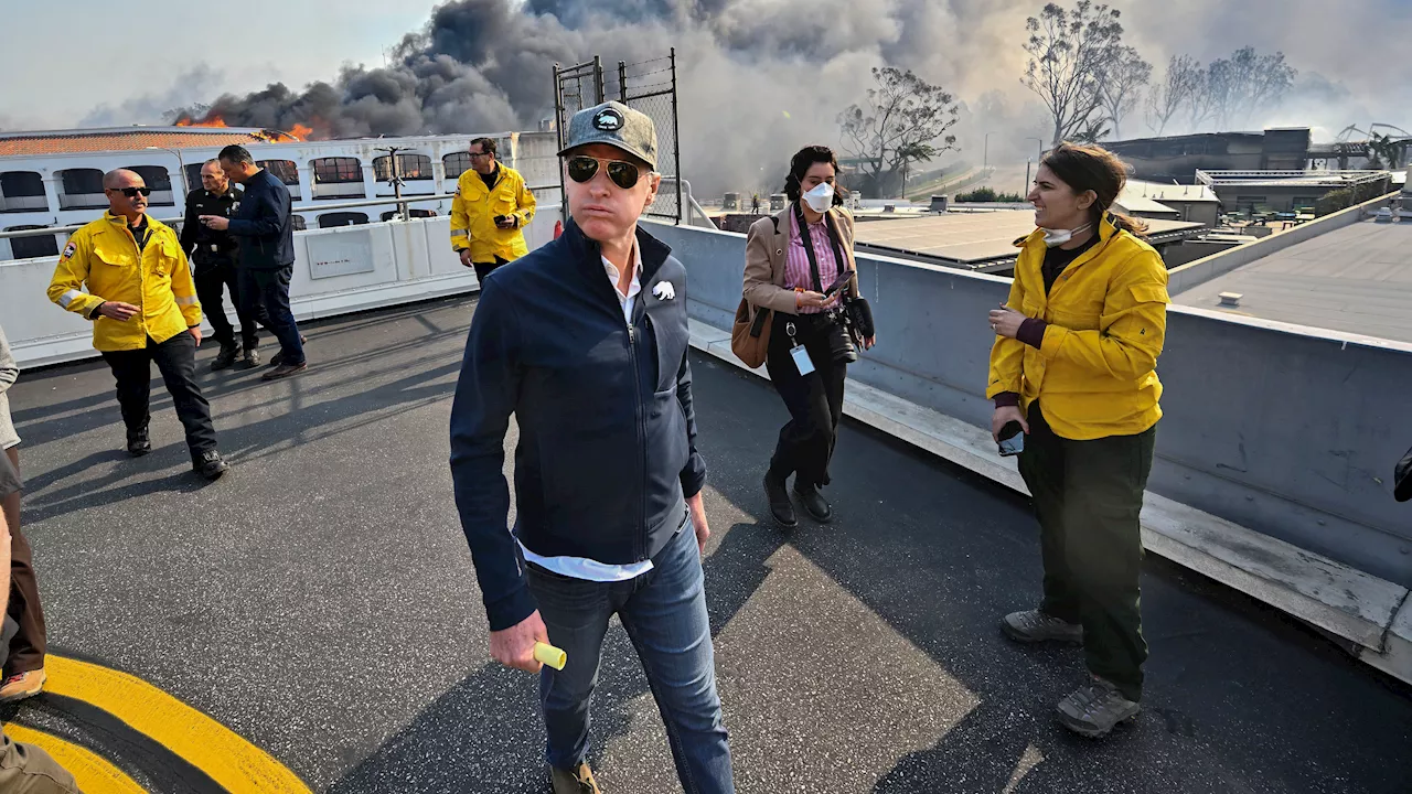 Newsom Criticizes Trump's Response to California Wildfires