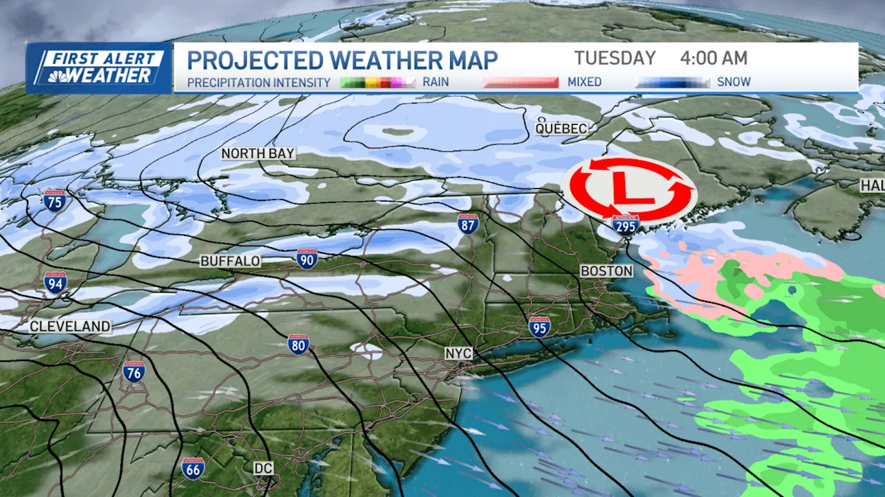 Tranquil Sunday Follows Snowy Saturday in Southern New England