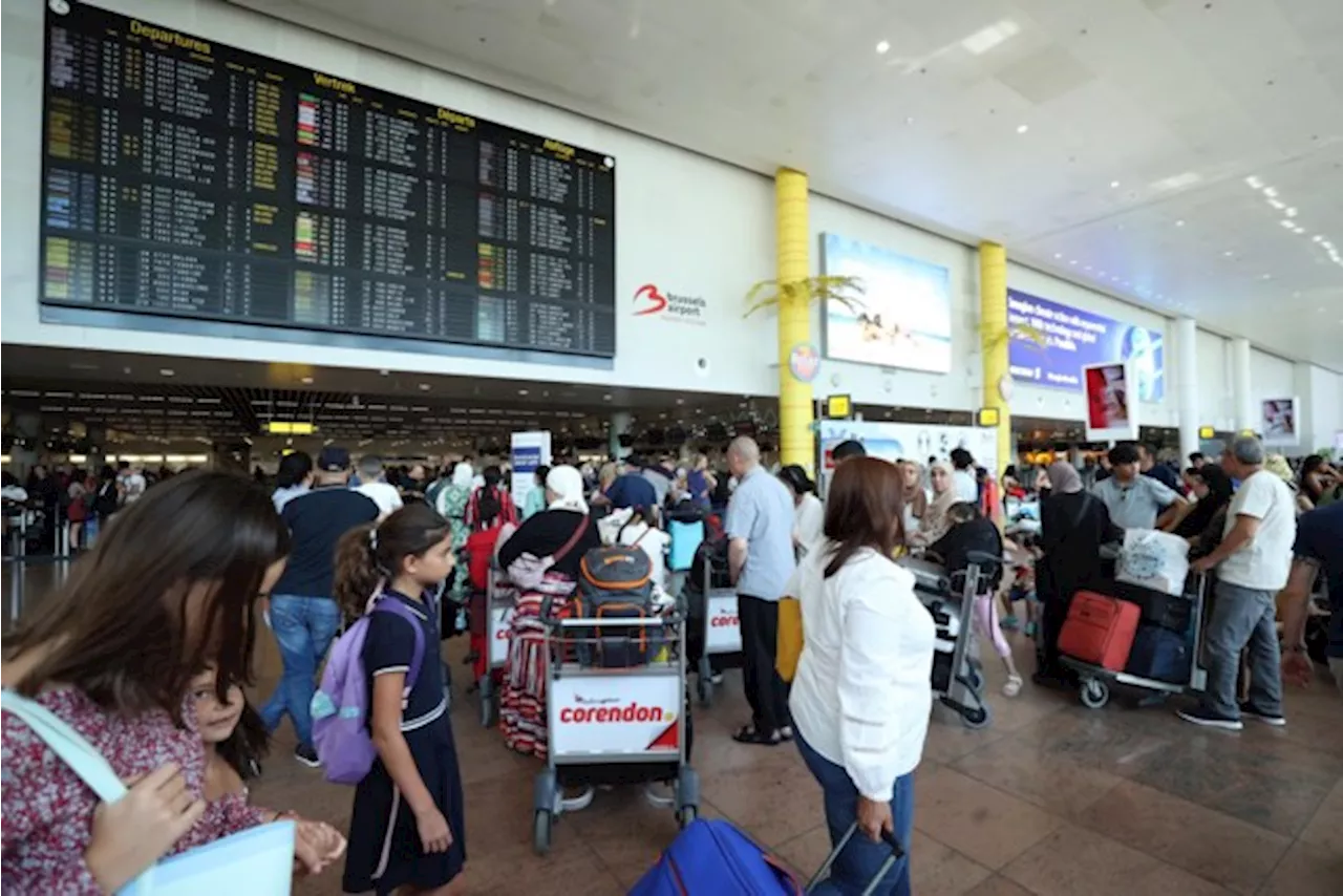 Vier op de tien vluchten geannuleerd op Brussels Airport maandag, vertragingen maar geen annulaties op luchtha