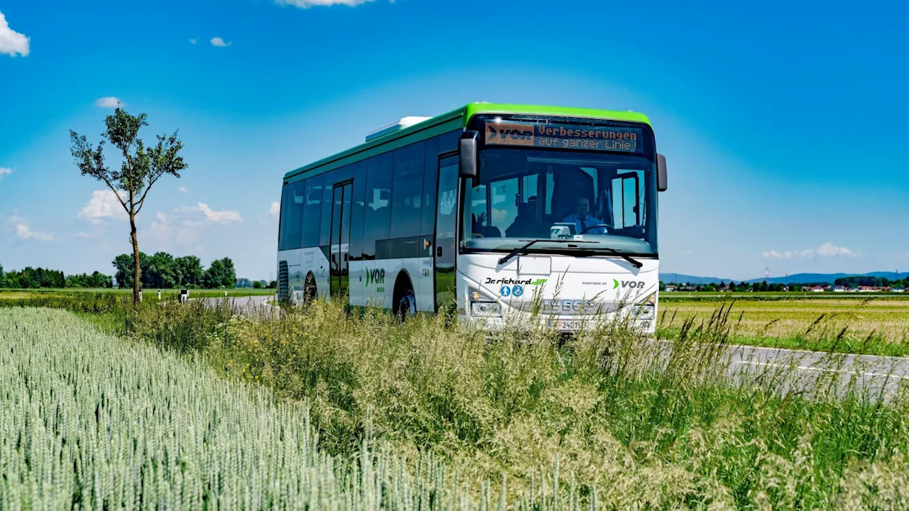 NÖ'sün Bölgesel Otobüs Ağı Avusturya'daki En Büyük