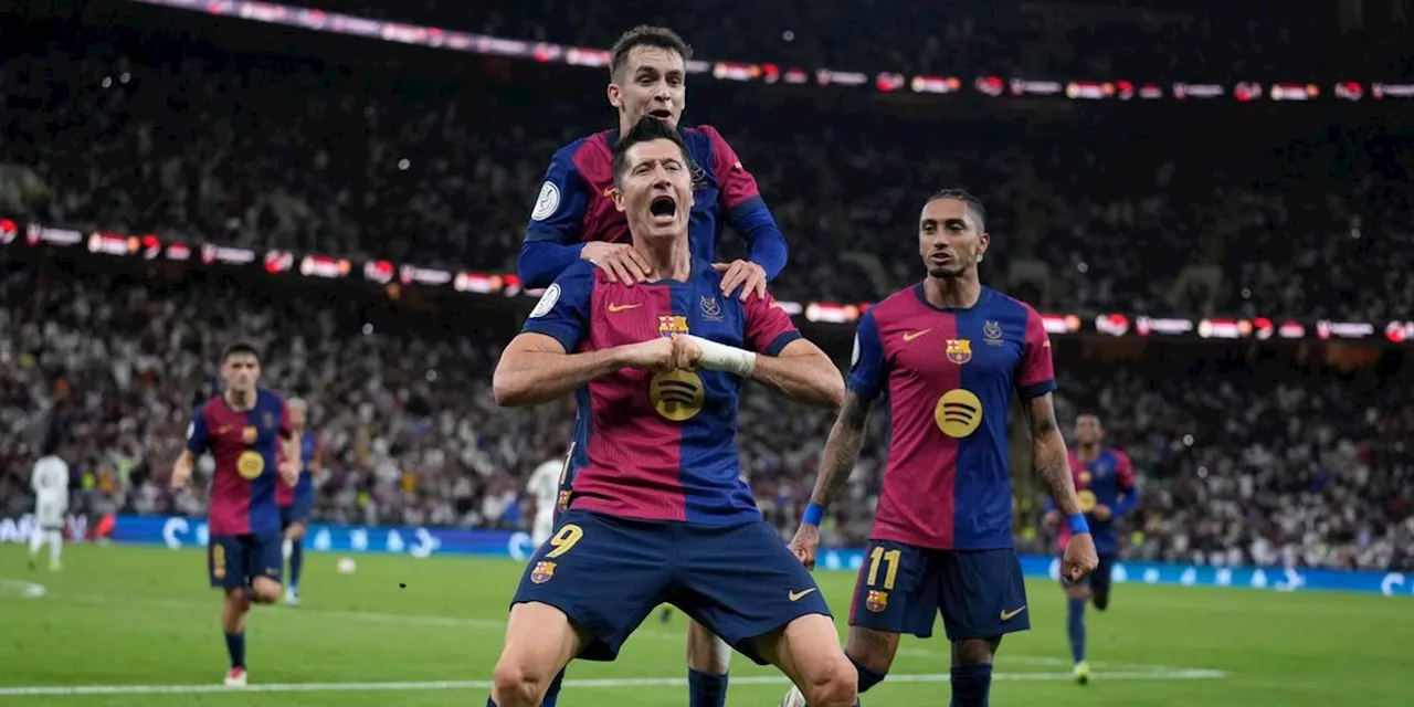 FC Barcelona siegt mit Traumtoren im Supercopa-Finale gegen Real Madrid