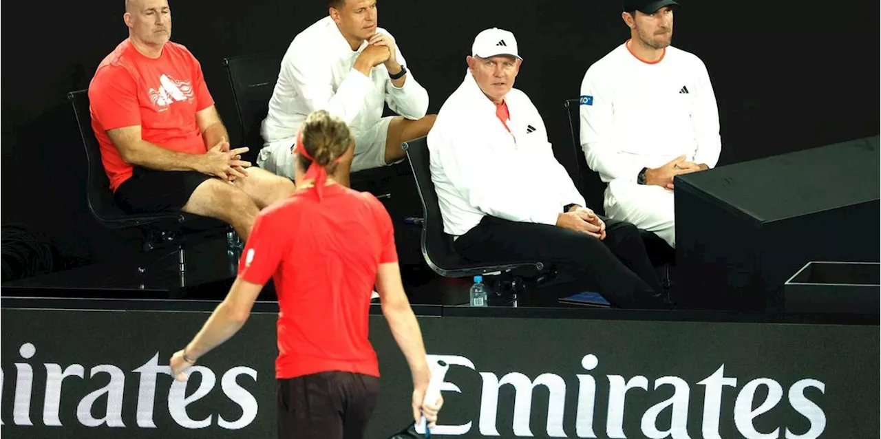 Zverev scherzt über neue Coaching-Situation bei den Australian Open